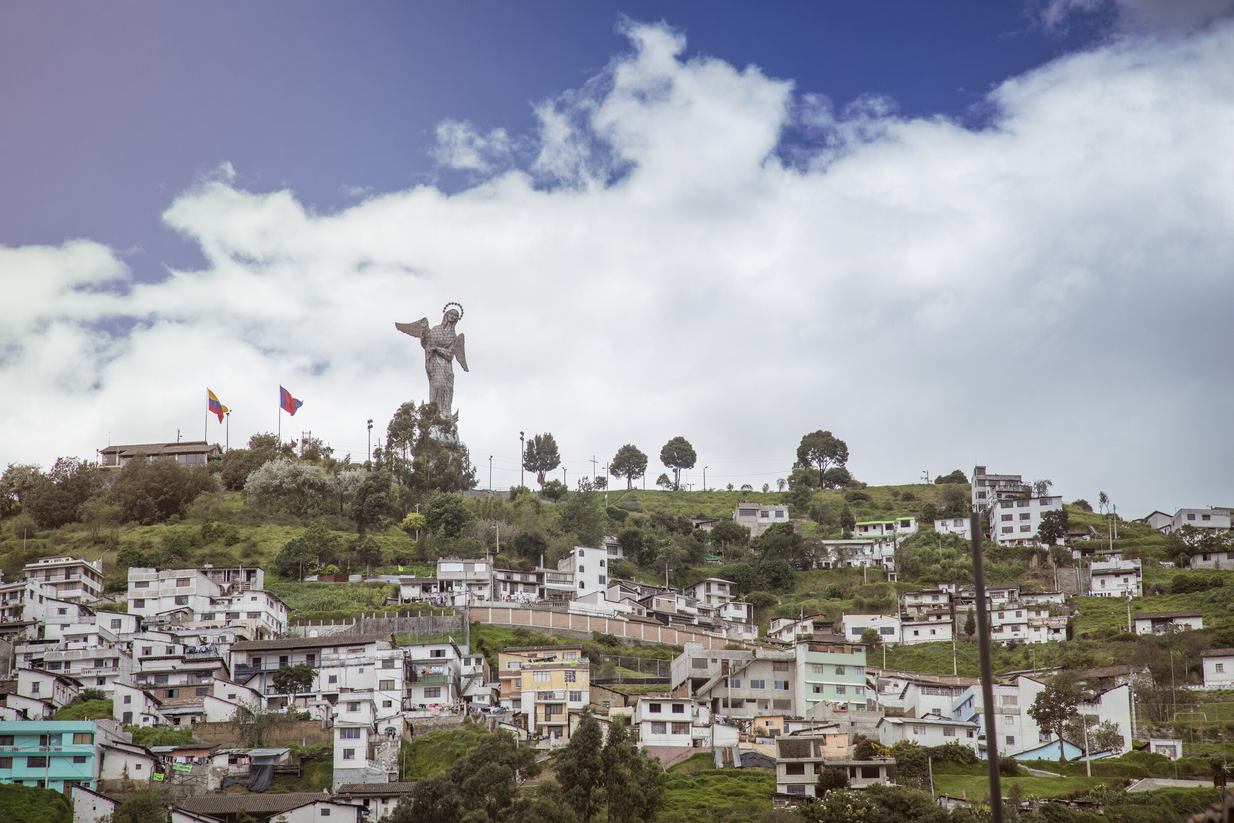 El Panecillo Statue of the Virgin in Quito